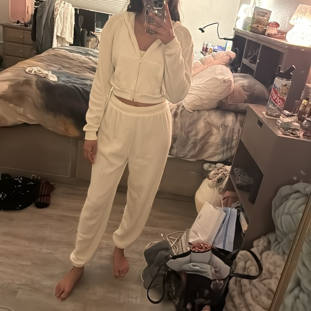 SKIMS waffle collection three piece set